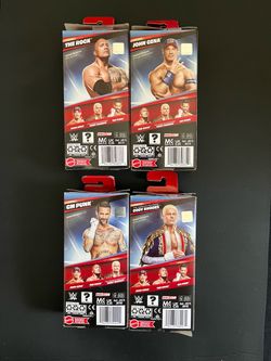 WWE Mattel Figures Set of 4