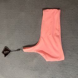 Zaful peach bikini top 