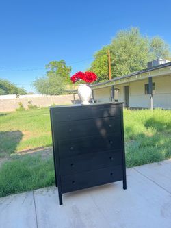 IKEA black dresser