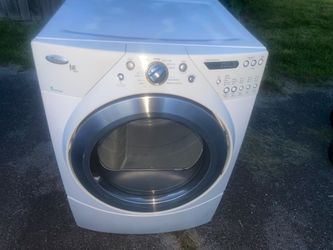Clean working Whirlpool Duet dryer with STEAM delivered installed & 3 month guarantee