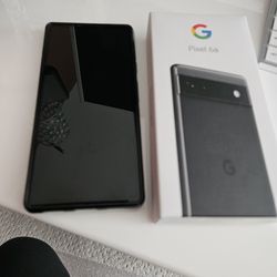 Google Pixel 6a (with case)