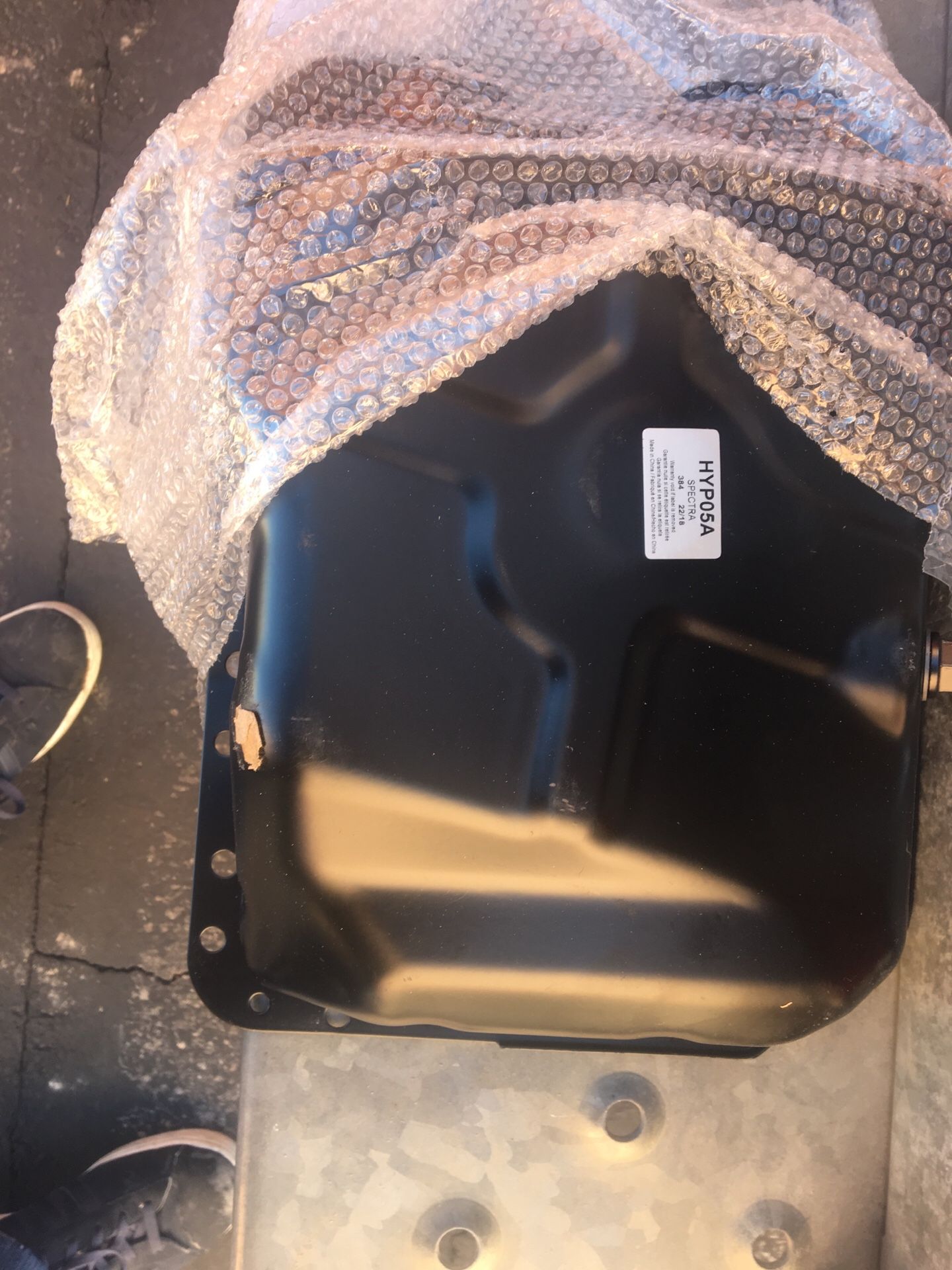 2013 Kia Optima oil pan