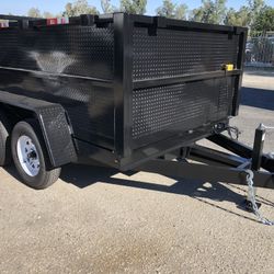 8x8x3 DUMP TRAILER NATM CERTIFIED