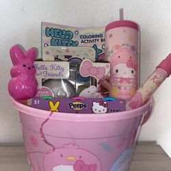 Hello Kitty Easter basket