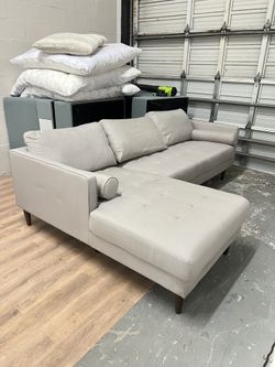 Light Gray Sectional 