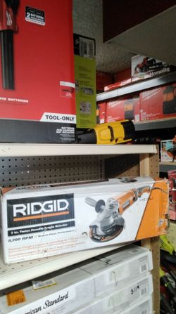 RIDGID 7 in. Twist Handle Angle Grinder
