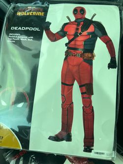 Deadpool Wolverine adult costume
