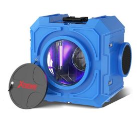 New Xtreway 650CFM Hepa Air Scrubber w/ 4-Stage Filtration Stackable Negative Air Machine