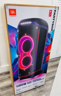 🔥 JBL PartyBox Ultimate - NUEVA EN CAJA SELLADA 🔥 ¡La bocina más potente de JBL para que tu fiesta sea épica!  Características principales: •  1100W
