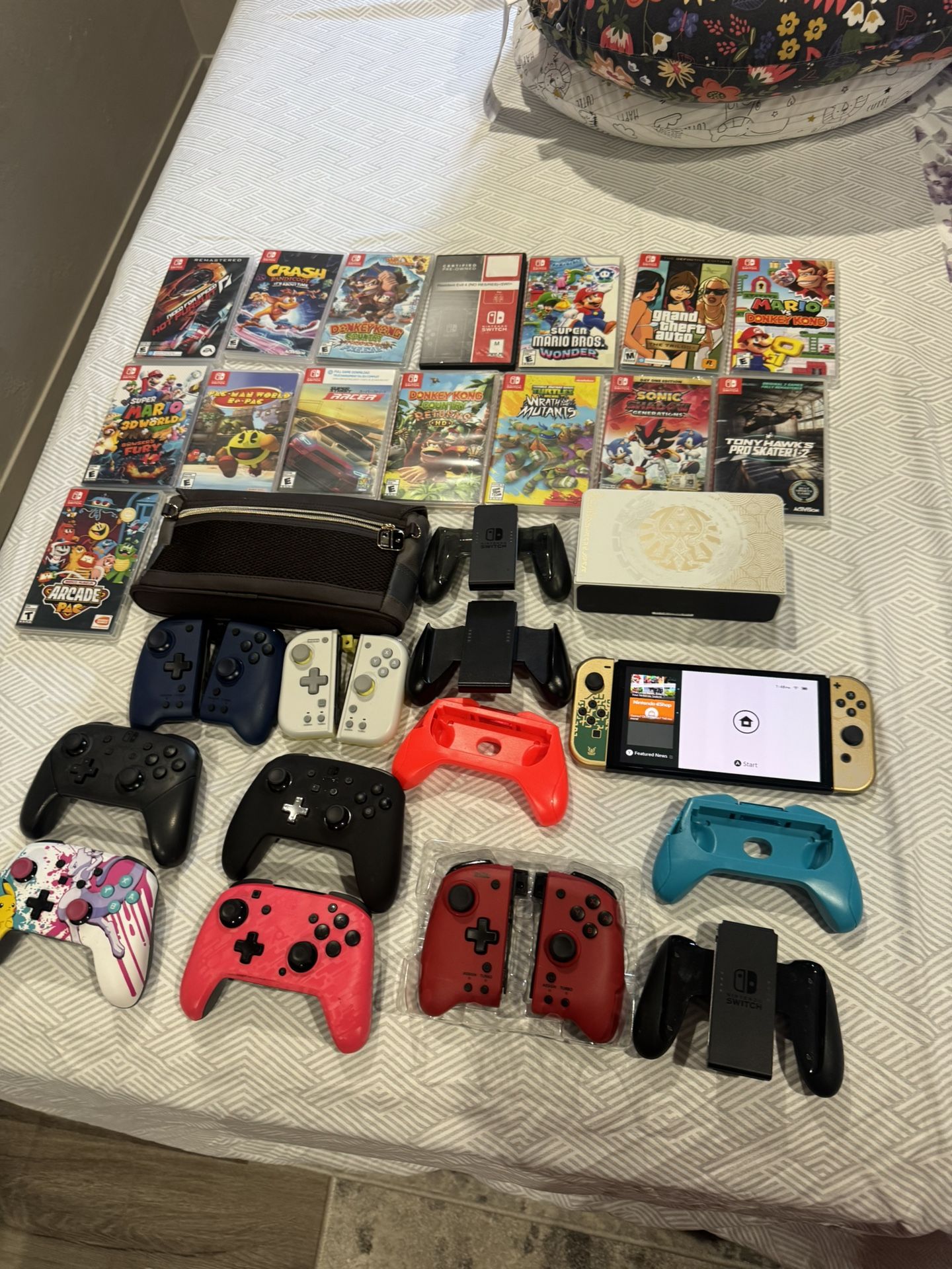 Nintendo Switch OLED LIKE NEW ZELDA EDITOON