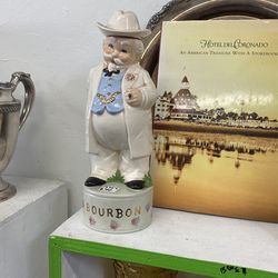 1970s Colonial Sanders Bourbon Bottle