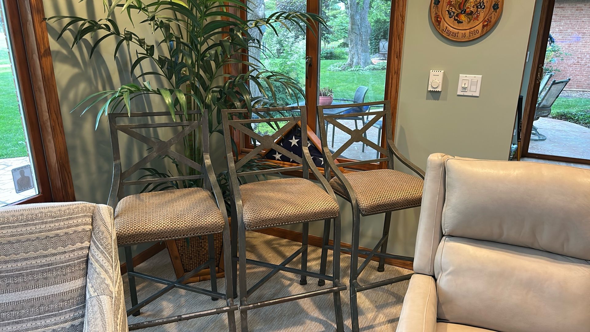3 Counter Height Bar Stools
