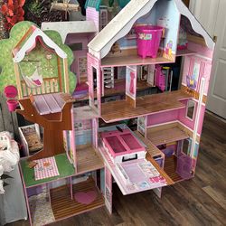 X2 5ft Barbie doll houses