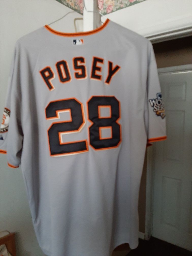 Posey baseball jersey