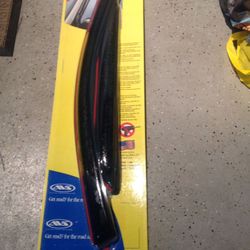 Auto vent shade wind deflectors In Channel 