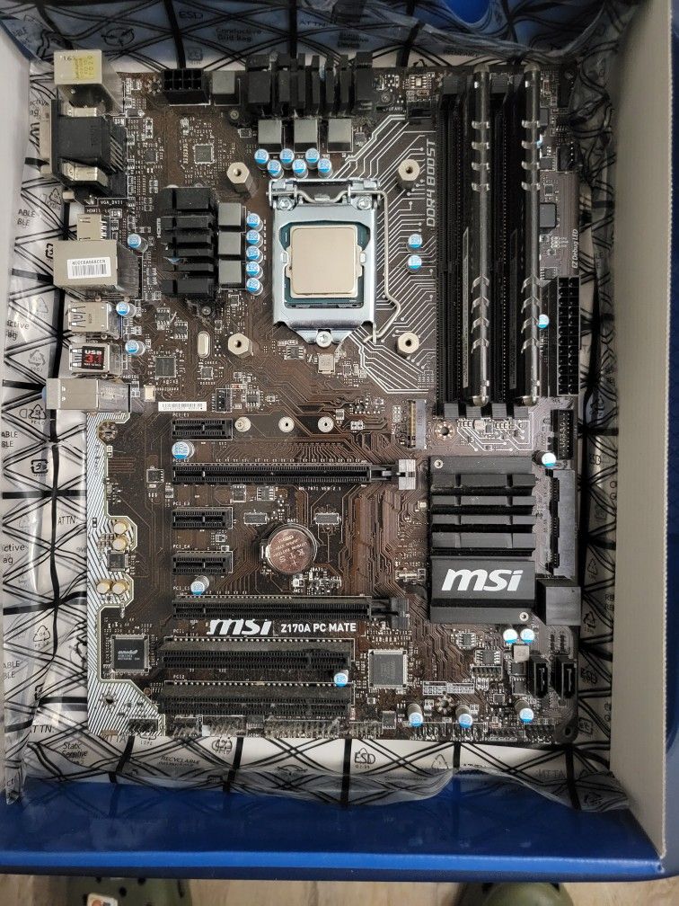 All-in-one I5-6600K, MSI Motherboard, 16GB DDR4 Ram