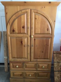Oak Armoire