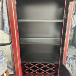 Inside Wine Cabinet 