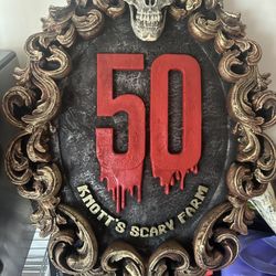 Halloween hunt 50th anniversary sign, limited edition