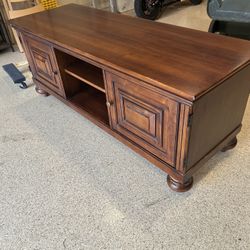Solid TV Stand/ Entertainment Center 