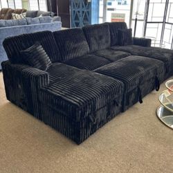 New Black sofa 