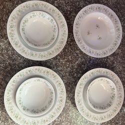 Vintage 7 Pieces Johann Haviland Forever Spring Fine China Set