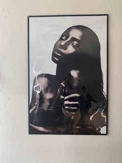 Sade Black Framed Poster