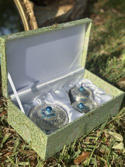 Asian Sugar And Spice Holder Or Jewelry Box Brand New 