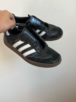 Adidas Samba Black Leather Sneakers