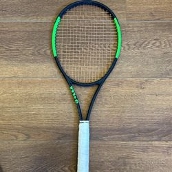 Wilson Blade 98 Tennis Racquet - 16x19 String Pattern, 4 3/8 Grip Size