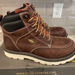 KEEN Utility Men's Cincinnati 6" Leather Soft Toe Work Boots Size 13 Pre-Owned