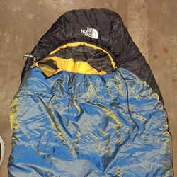 North. Face. Mummy bag