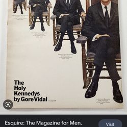 Esquire April 1967 Magazine, Kennedy Brothers