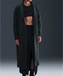 Nike Sportswear Tech Fleece Oversized Duster Jacket Green