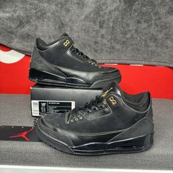 Jordan 3 Black History Month Size 10.5 $265