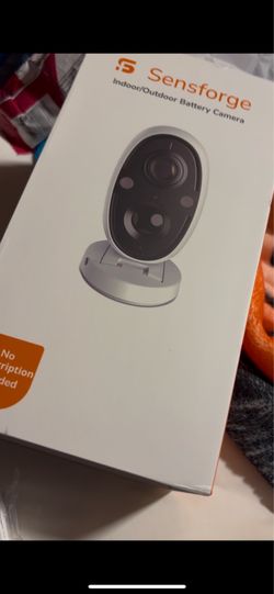 Indoor outdoor battery security camera