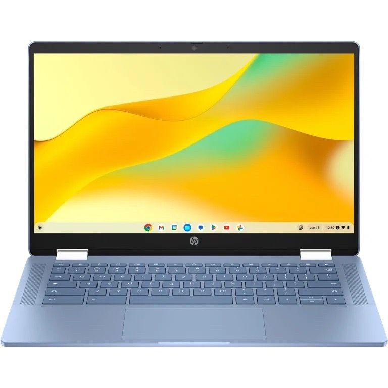 NEW IN BOX HP Sky Blue 2-in-1 14" Touch-Screen Chromebook with Intel N100 Processor