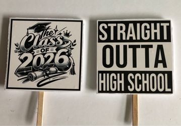 Graduation photo props