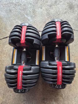 Pair of bowflex Dumbbells 52.5 Lbs