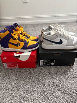 Air Jordan and dunks both $70