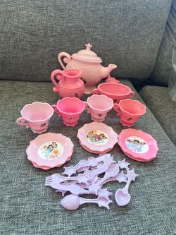 Disney Princess Kids Toy Tea Set