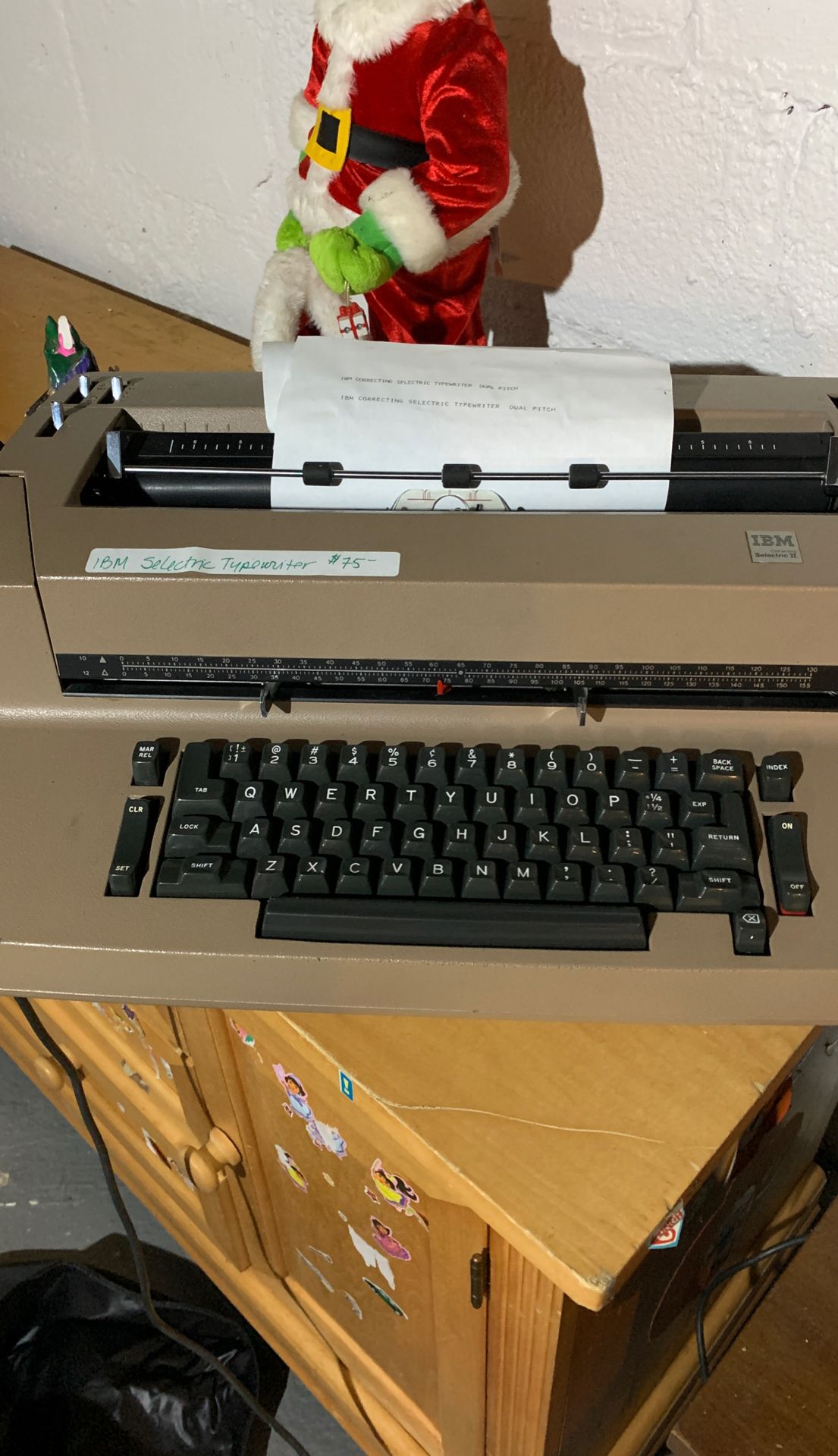 Vintage IBM Typewriter