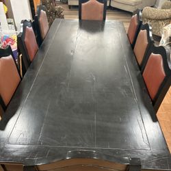Dining Table - 8 Chairs