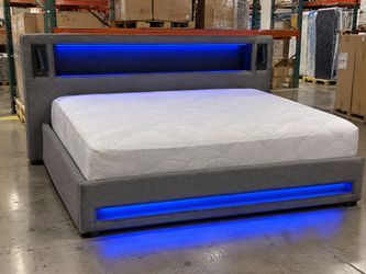 Ashley Verishaw LED Bed — Bluetooth + Subwoofer