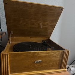 Working Vintage Record Player
