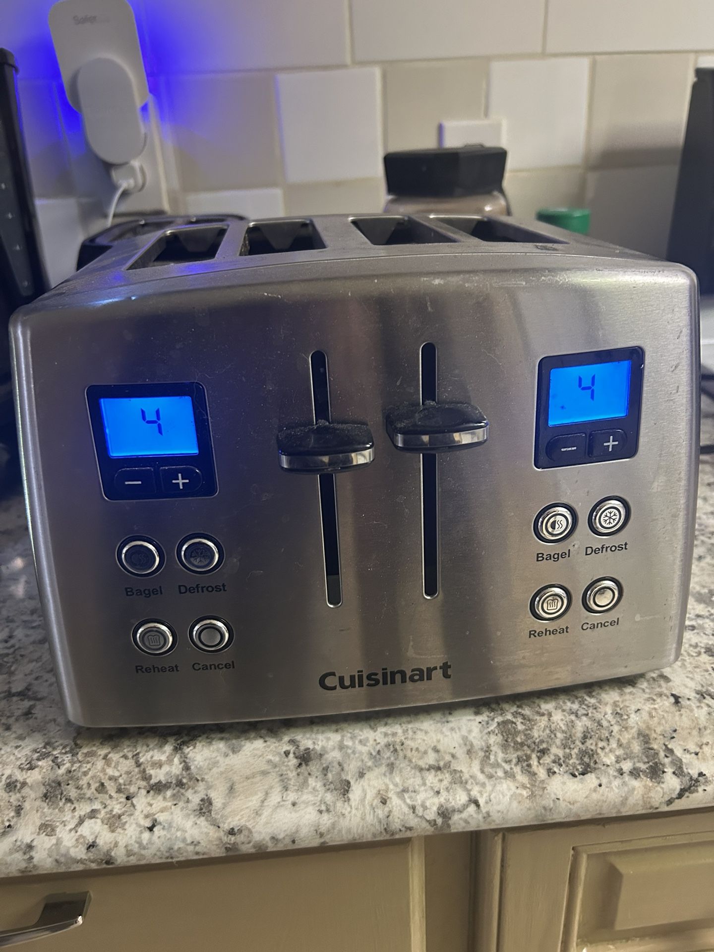Cuisinart CPT-435P1 4-Slice Countdown Motorized Toaster, Stainless Steel