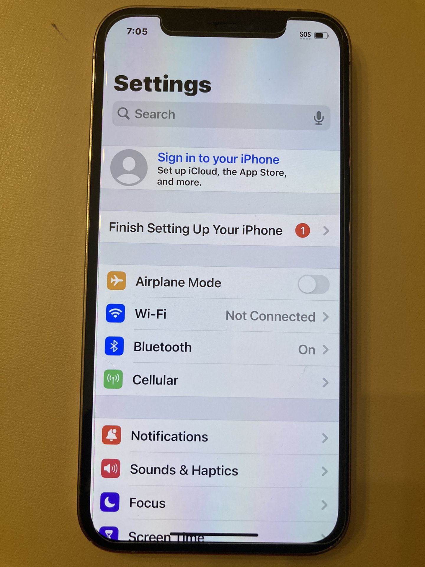 iphone 12 128gb gold T-Mobile metro pc sprint an Ultra mobile PLEASE READ DESCRIPTION
