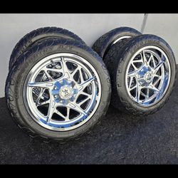22" RBP Luxuary rims w- 33" Toyo Open Country AT3 tires 