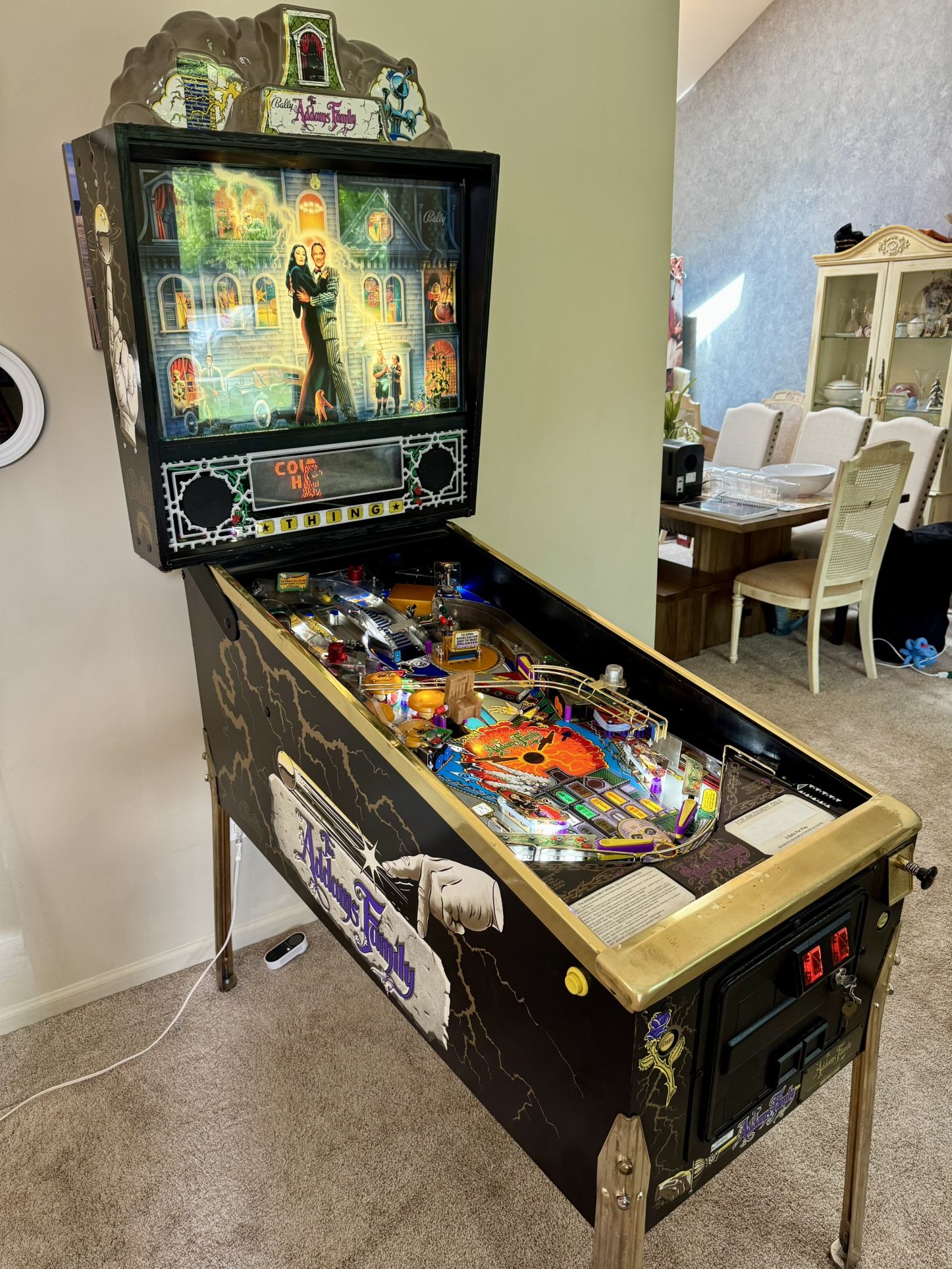 Addams Family Gold Pinball Machine