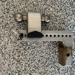Adjustable Trailer Hitch Ball Mount For Large Truck - Pompano Beach - $125